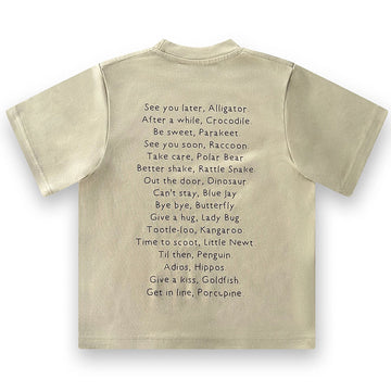"See you later" Club Tee - Golden Sand