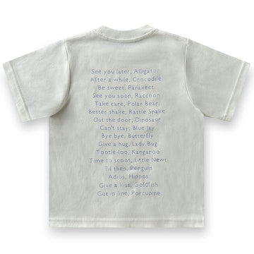 "See you later" Club Tee - Sky Cloud